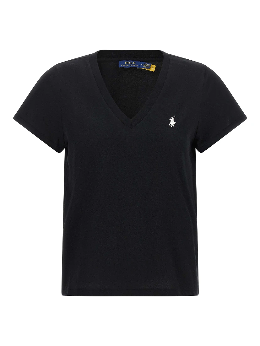 Black Cotton T-Shirt