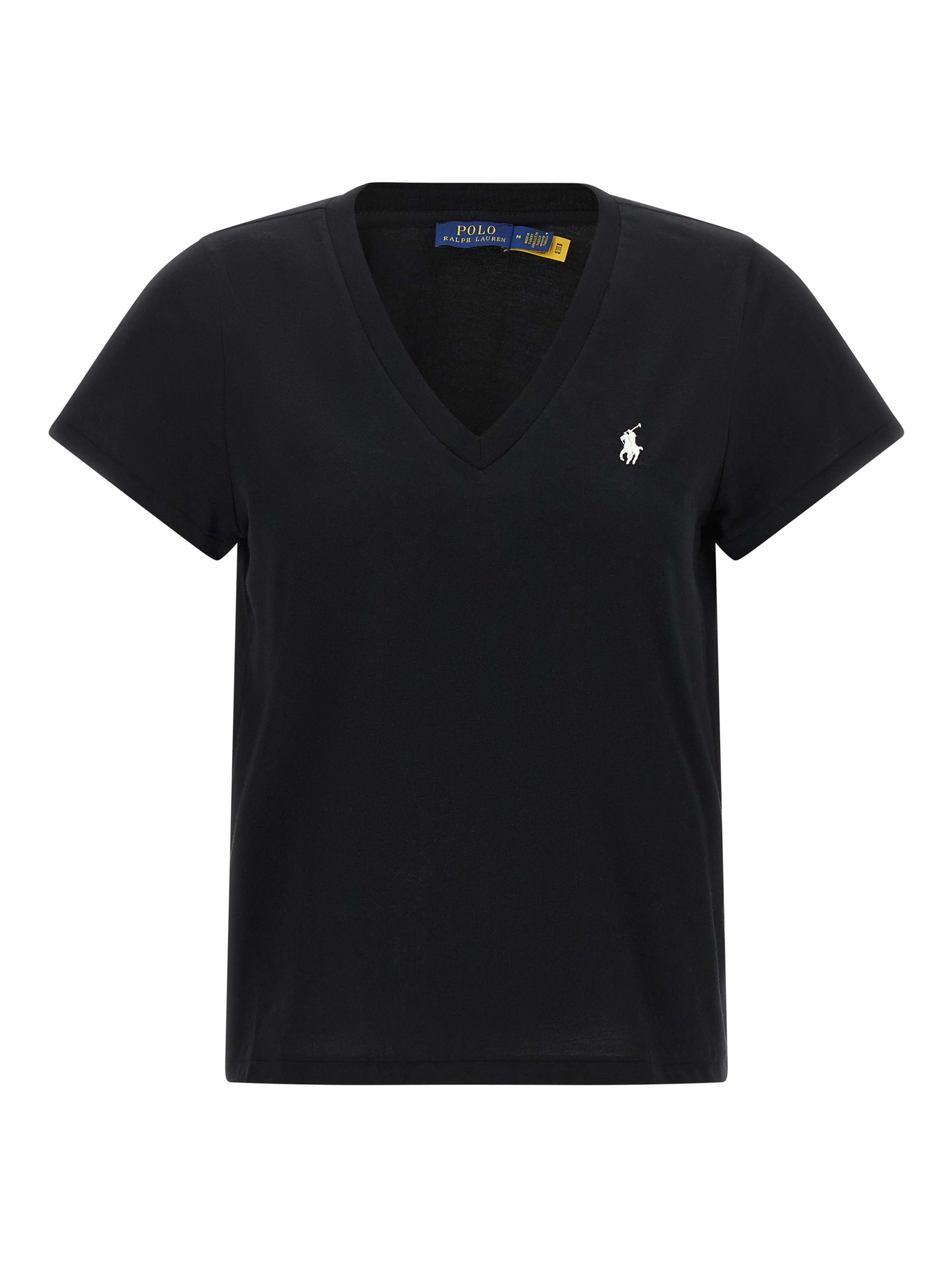 Black Cotton T-Shirt