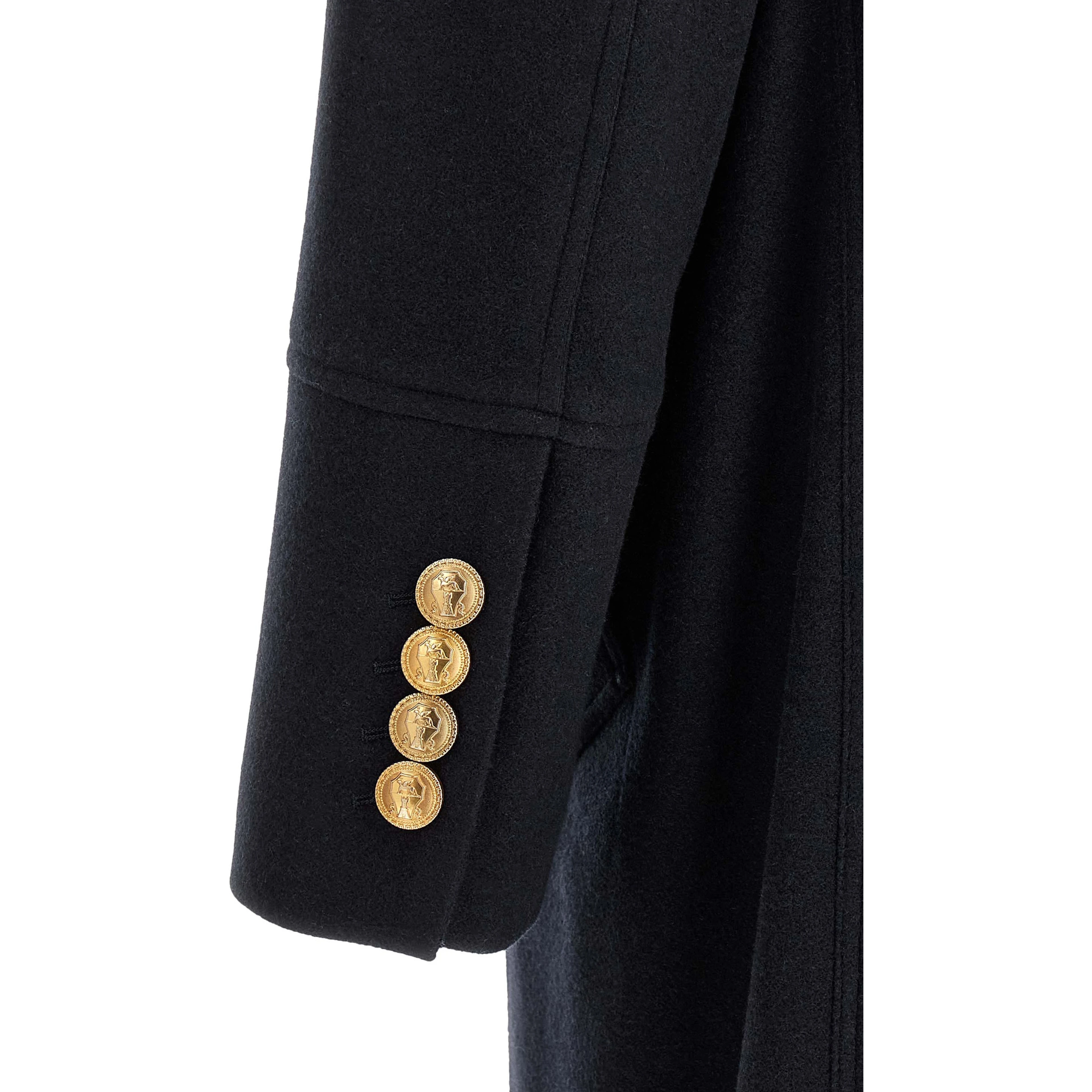 Blue Cashmere Coat