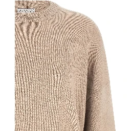 Beige Cashmere Cardigan