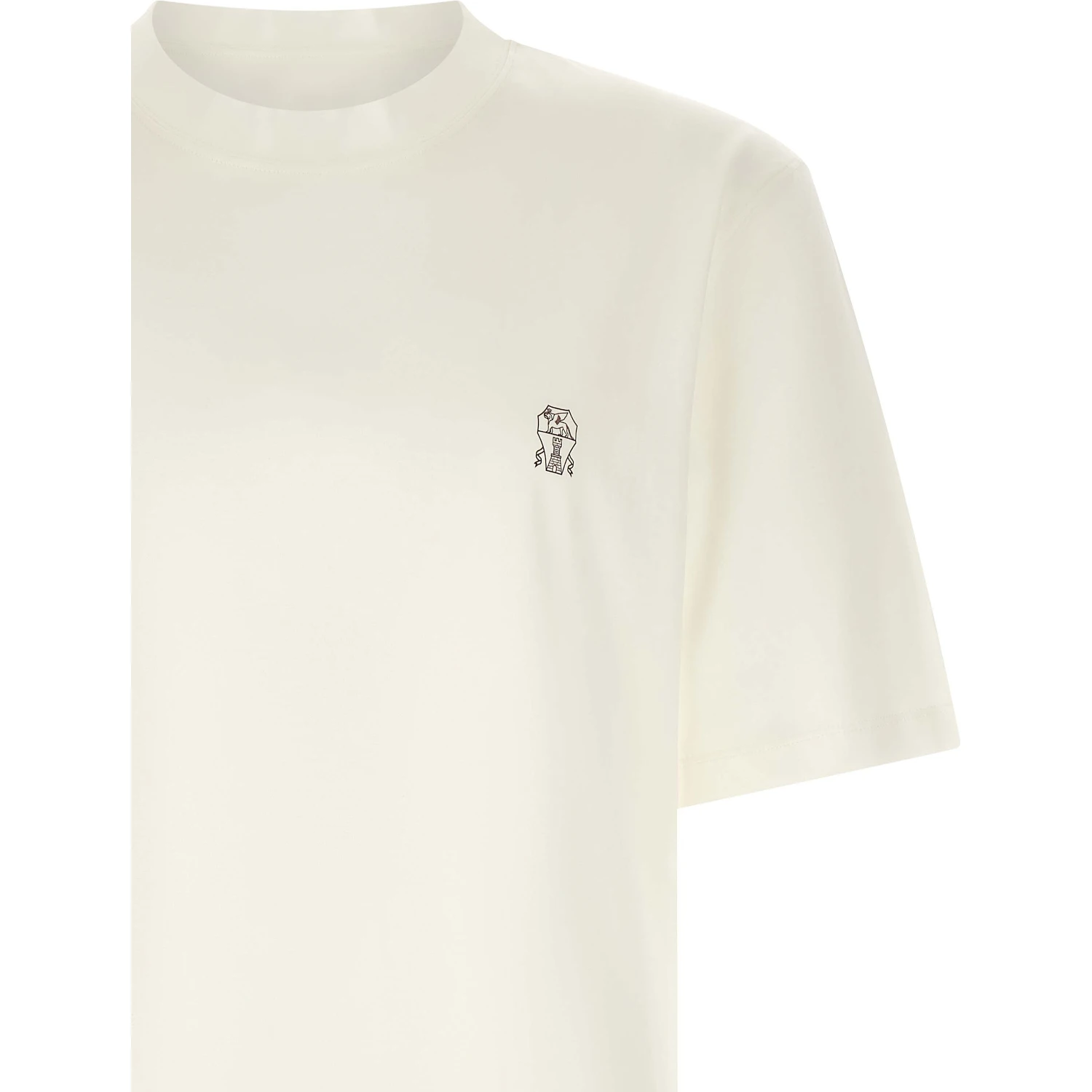 White Cotton T-Shirt