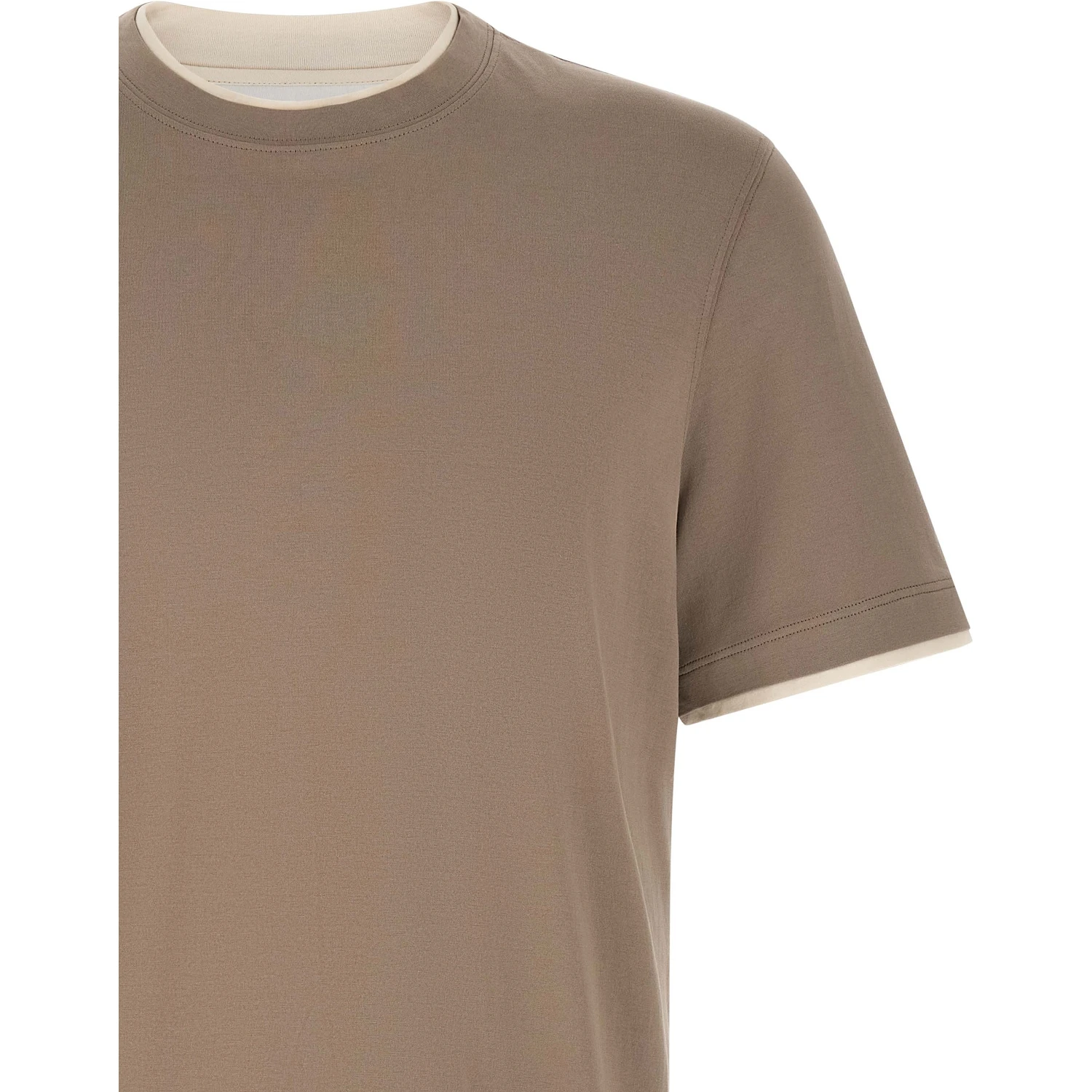 Gray Cotton T-Shirt