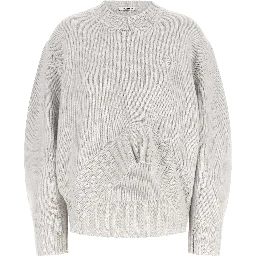 Gray Virgin Wool Cardigan