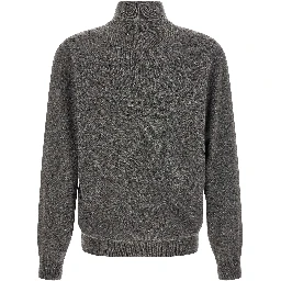 Gray Cashmere Cardigan