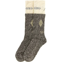 Gray Cotton Socks