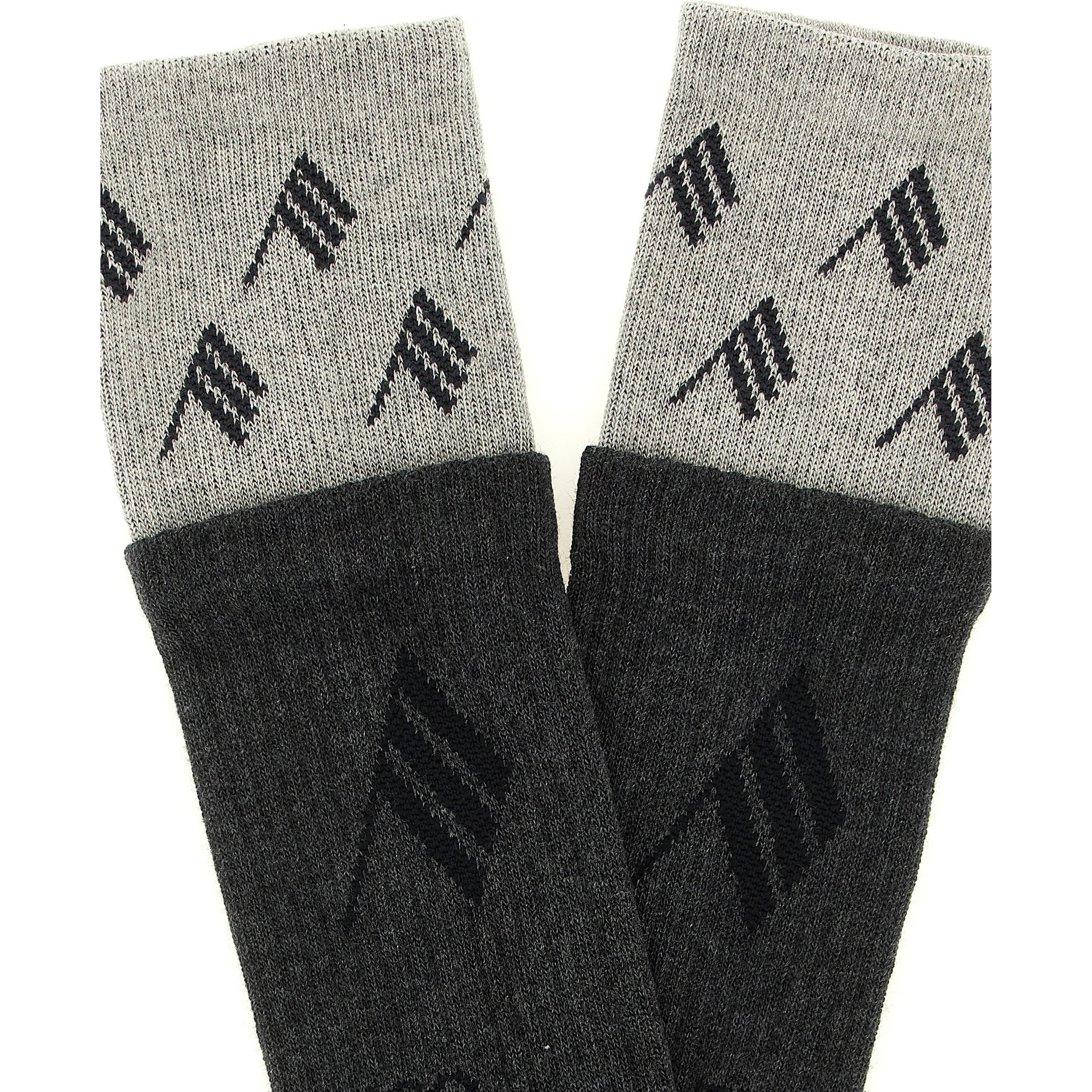 Gray Cotton Socks