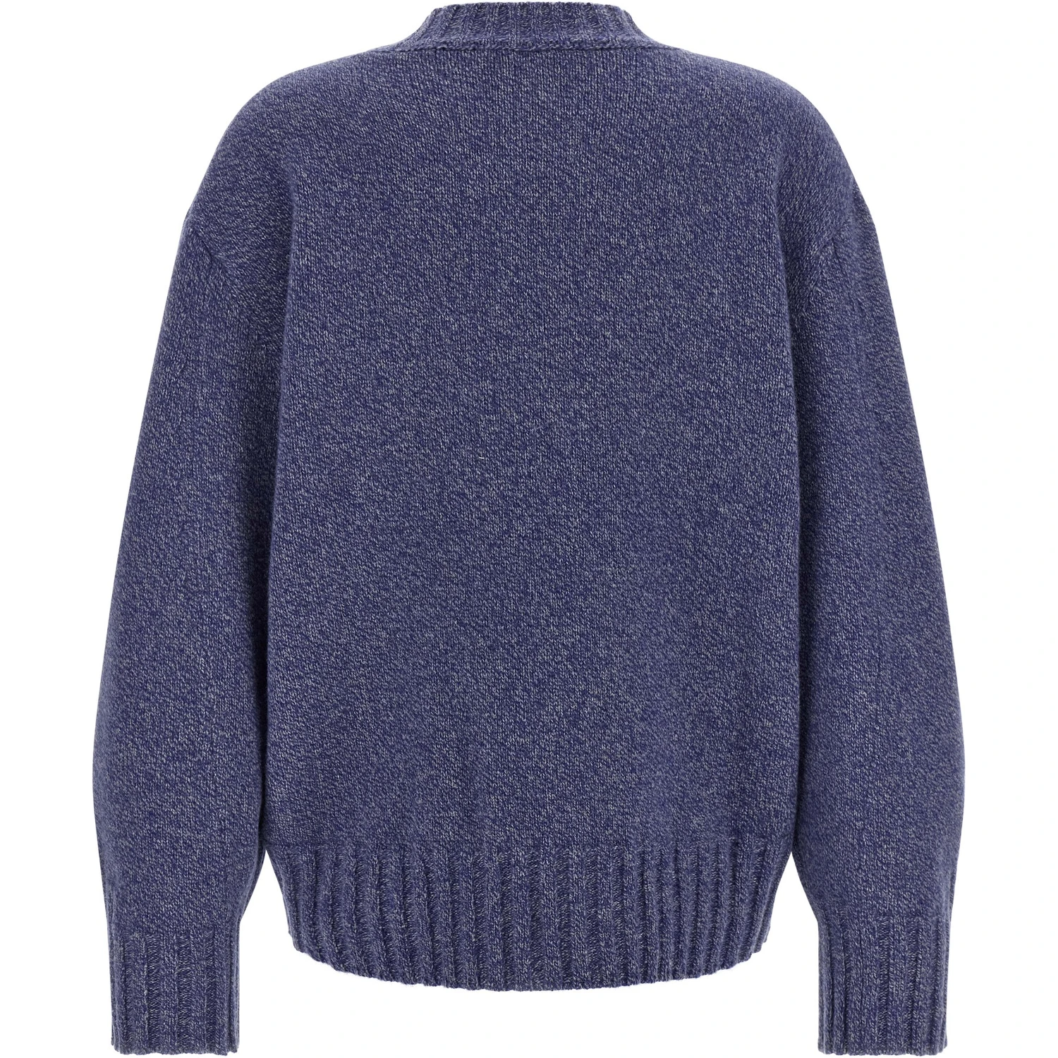 Blue Virgin Wool Cardigan