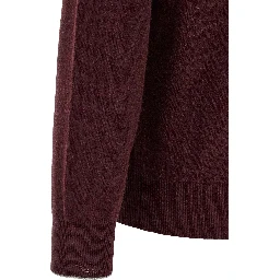 Bordeaux Cashmere Cardigan