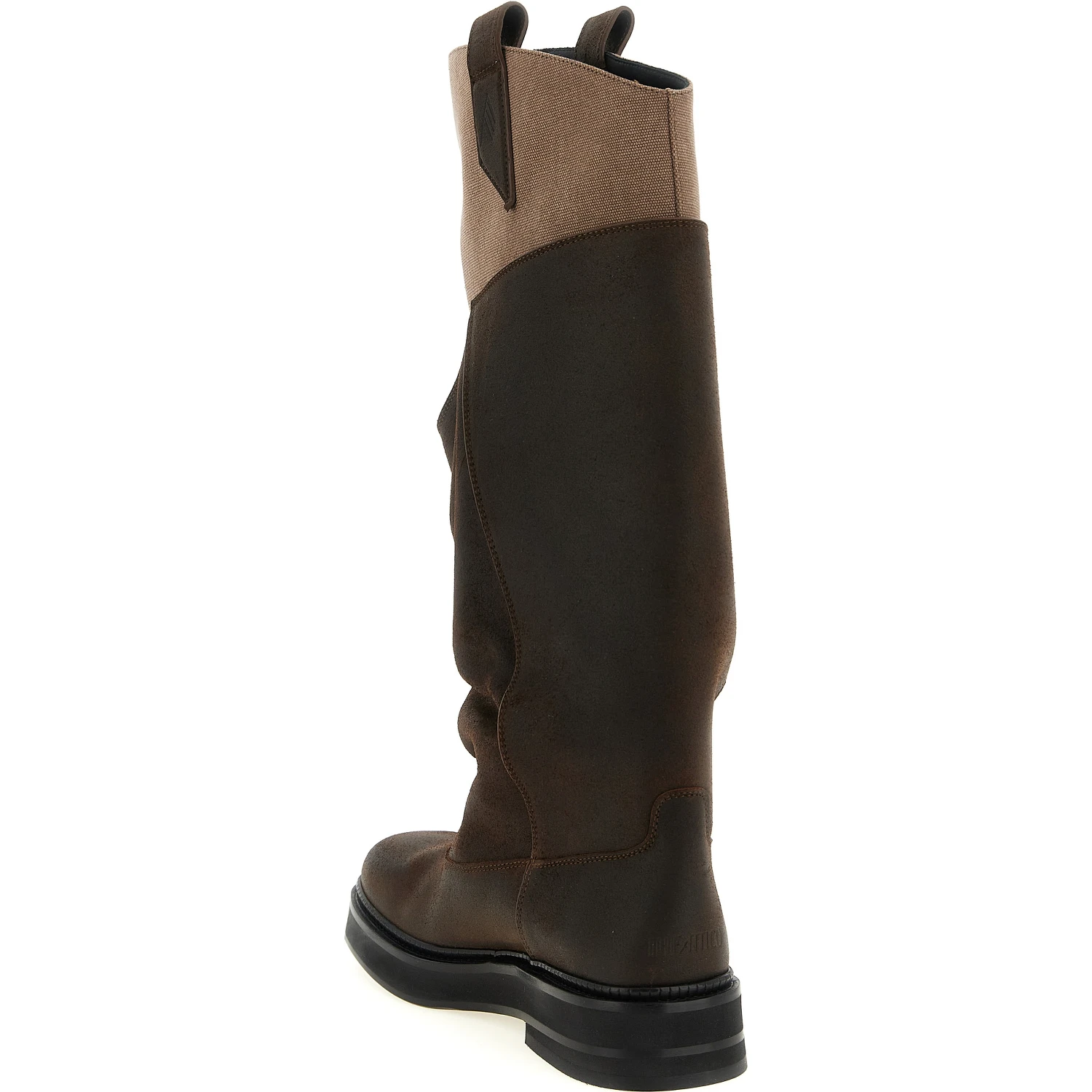 Brown Calf Leather Bos Taurus Over The Knee