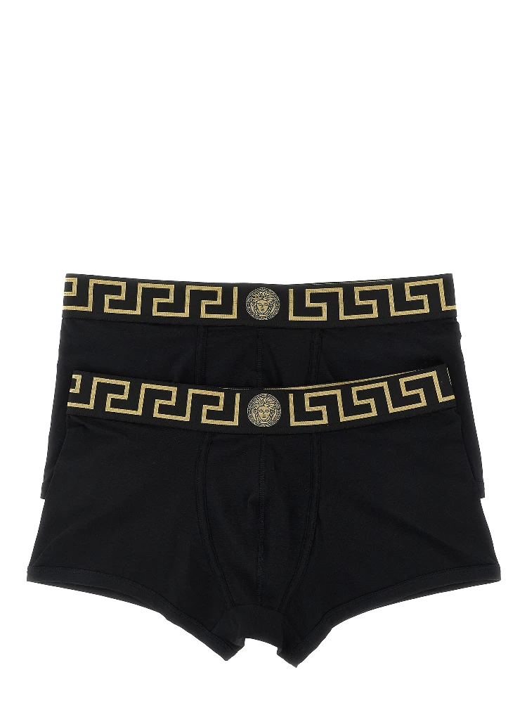 Black Cotton Boxers