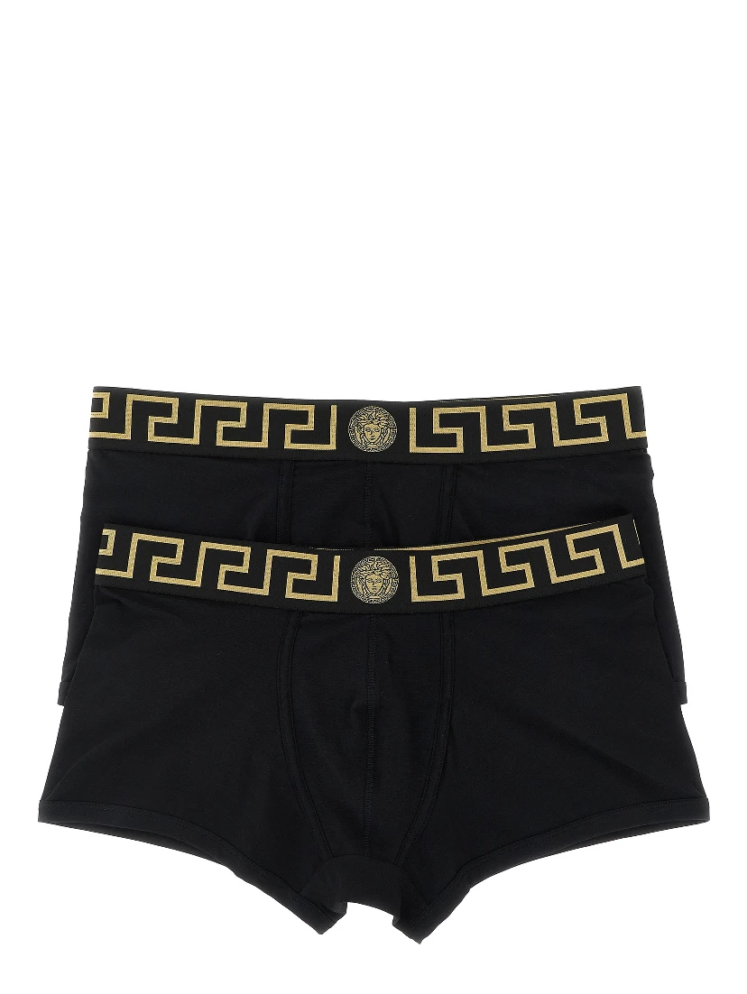 Black Cotton Boxers