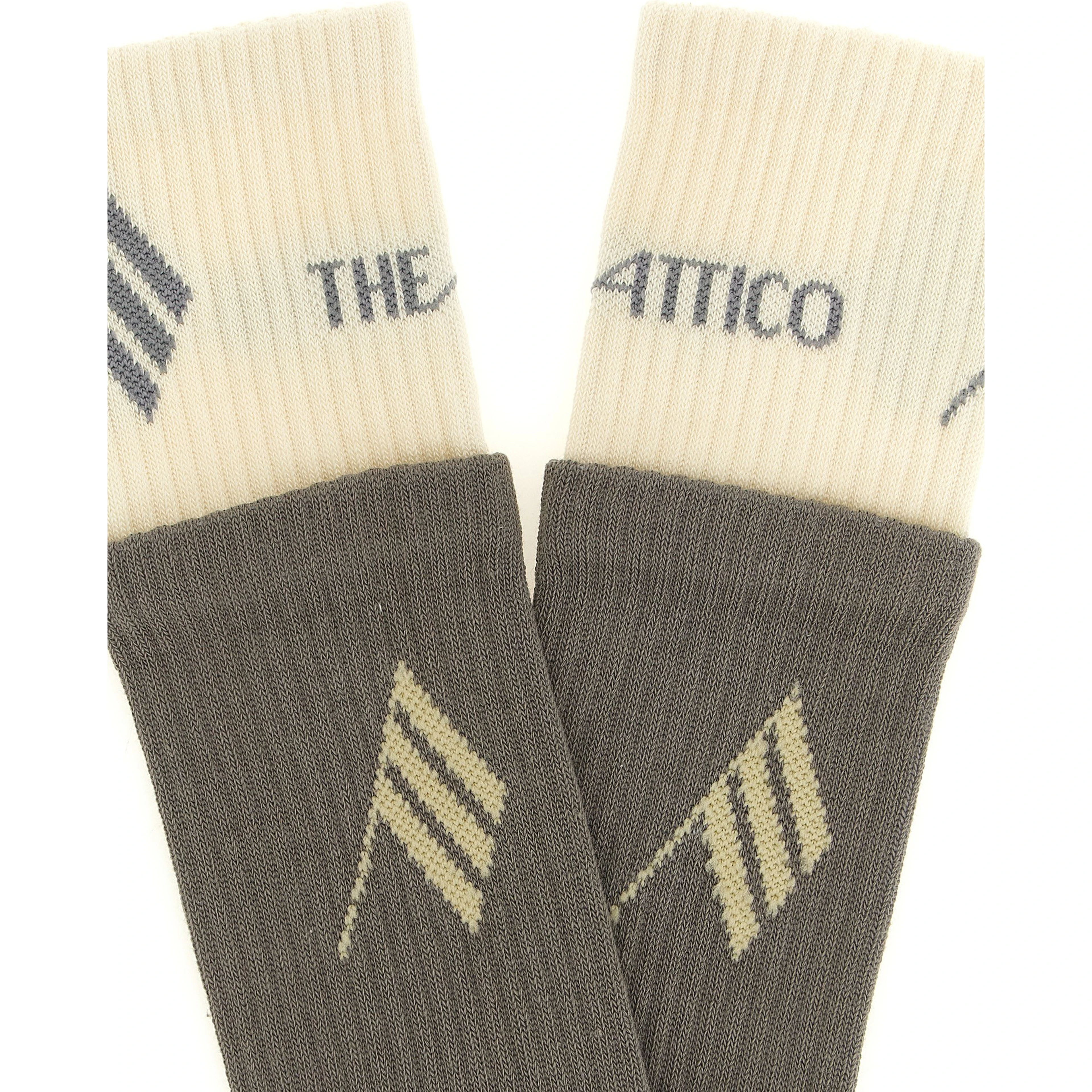 Gray Cotton Socks