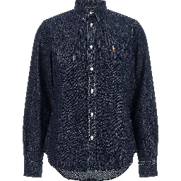 Blue Cotton Blouse