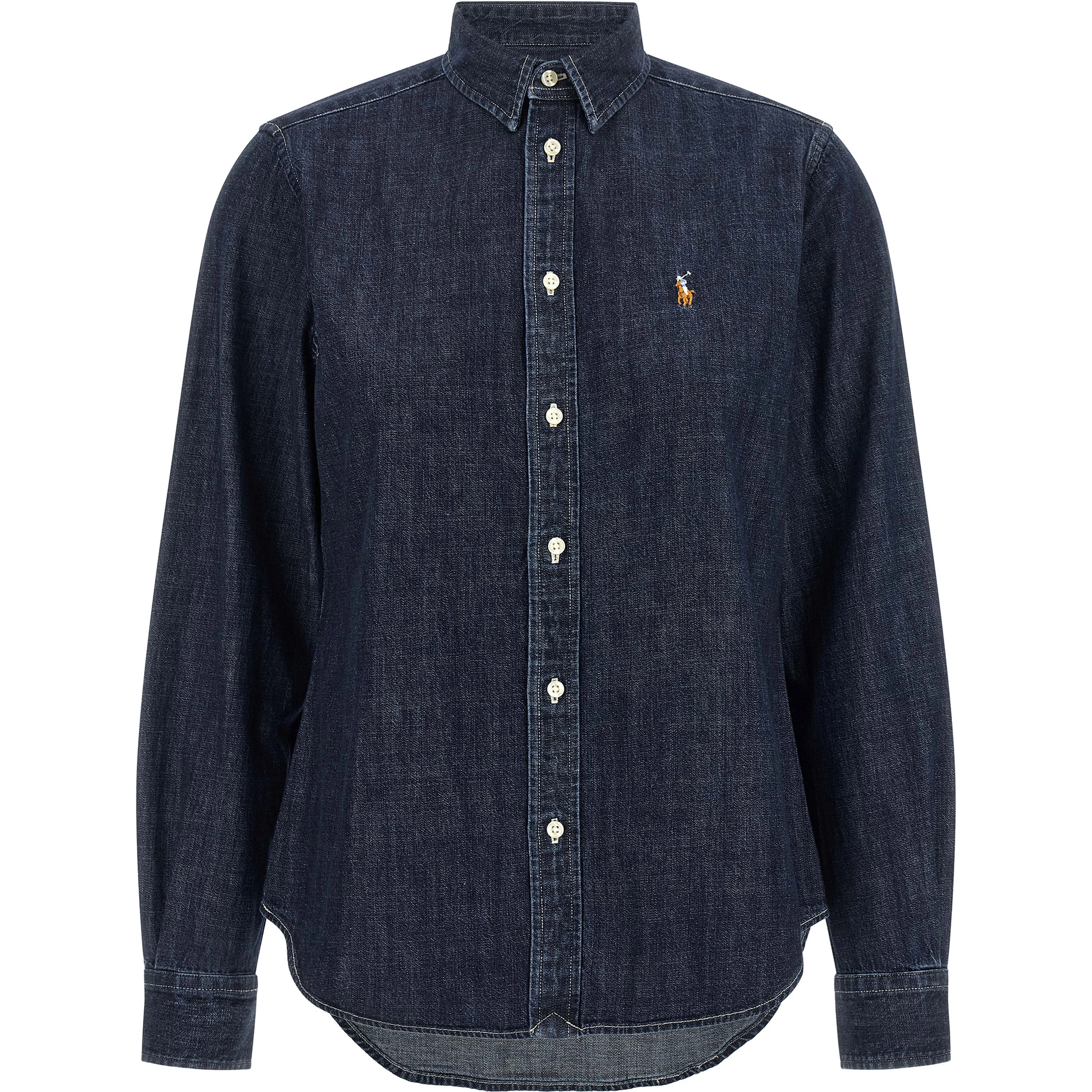 Blue Cotton Blouse