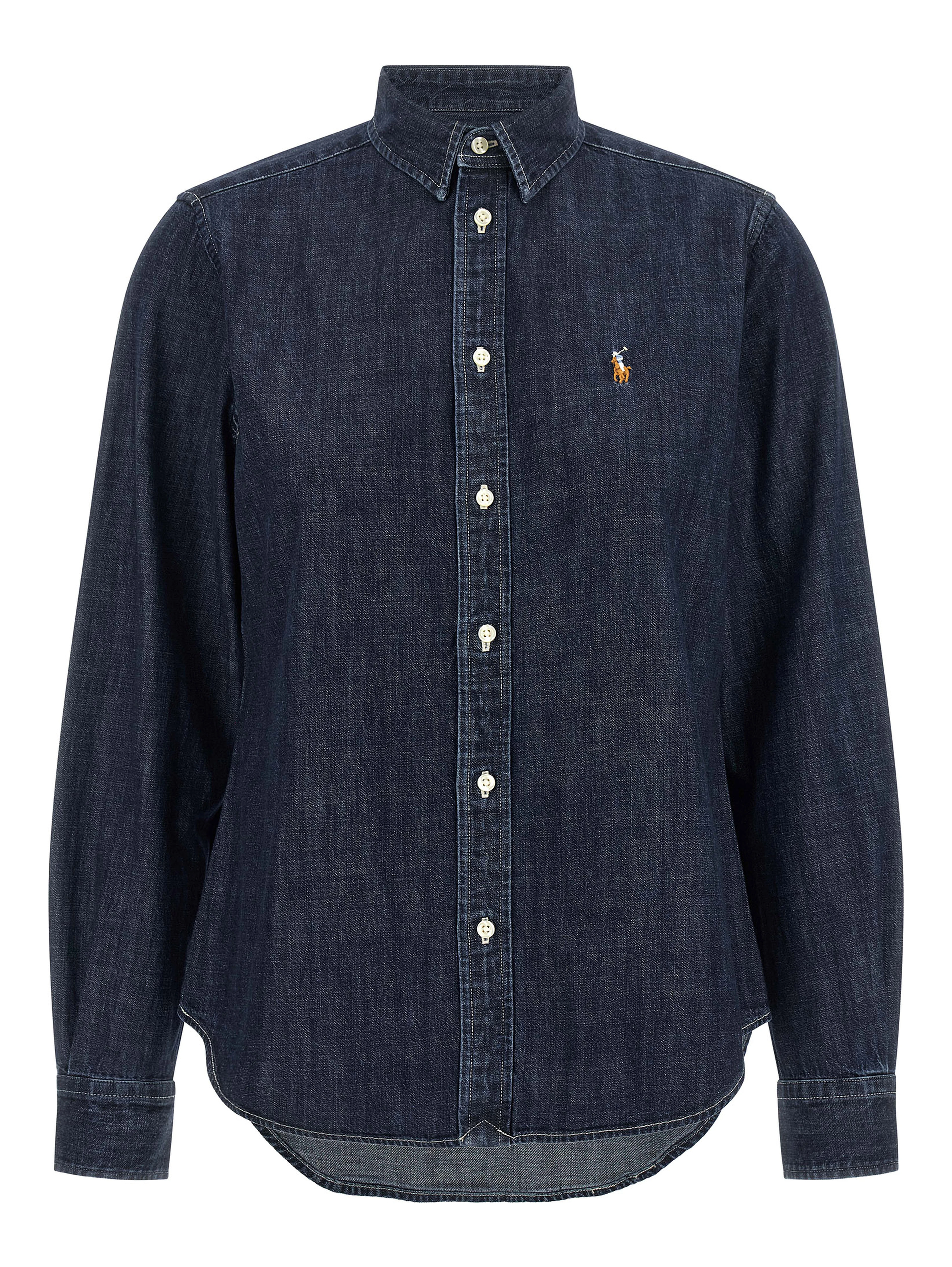 Blue Cotton Blouse