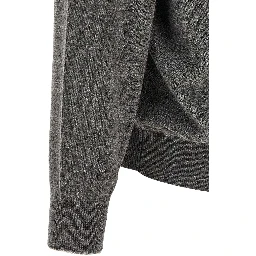 Gray Cashmere Cardigan