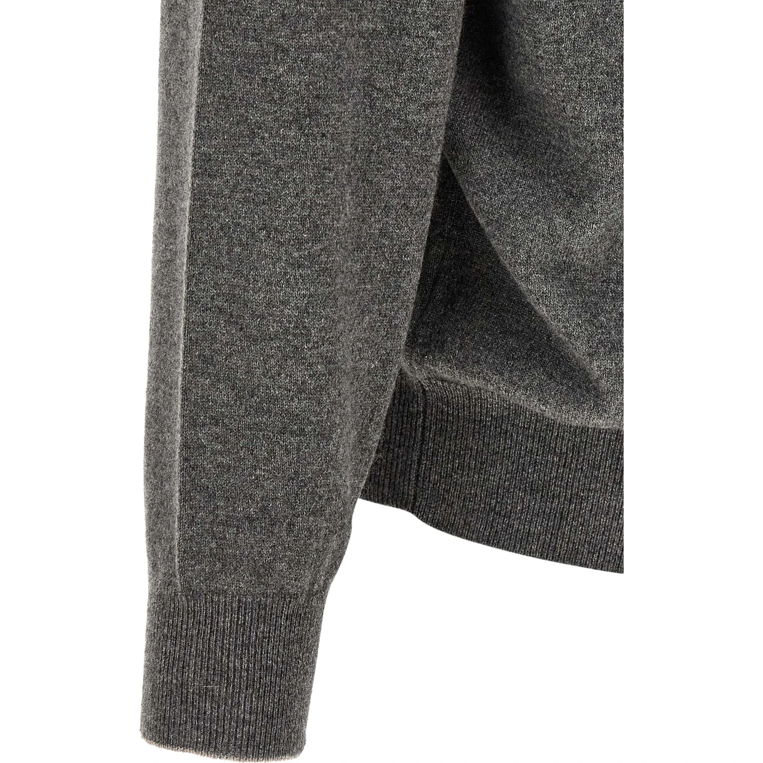Gray Cashmere Cardigan