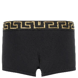 Black Cotton Boxers