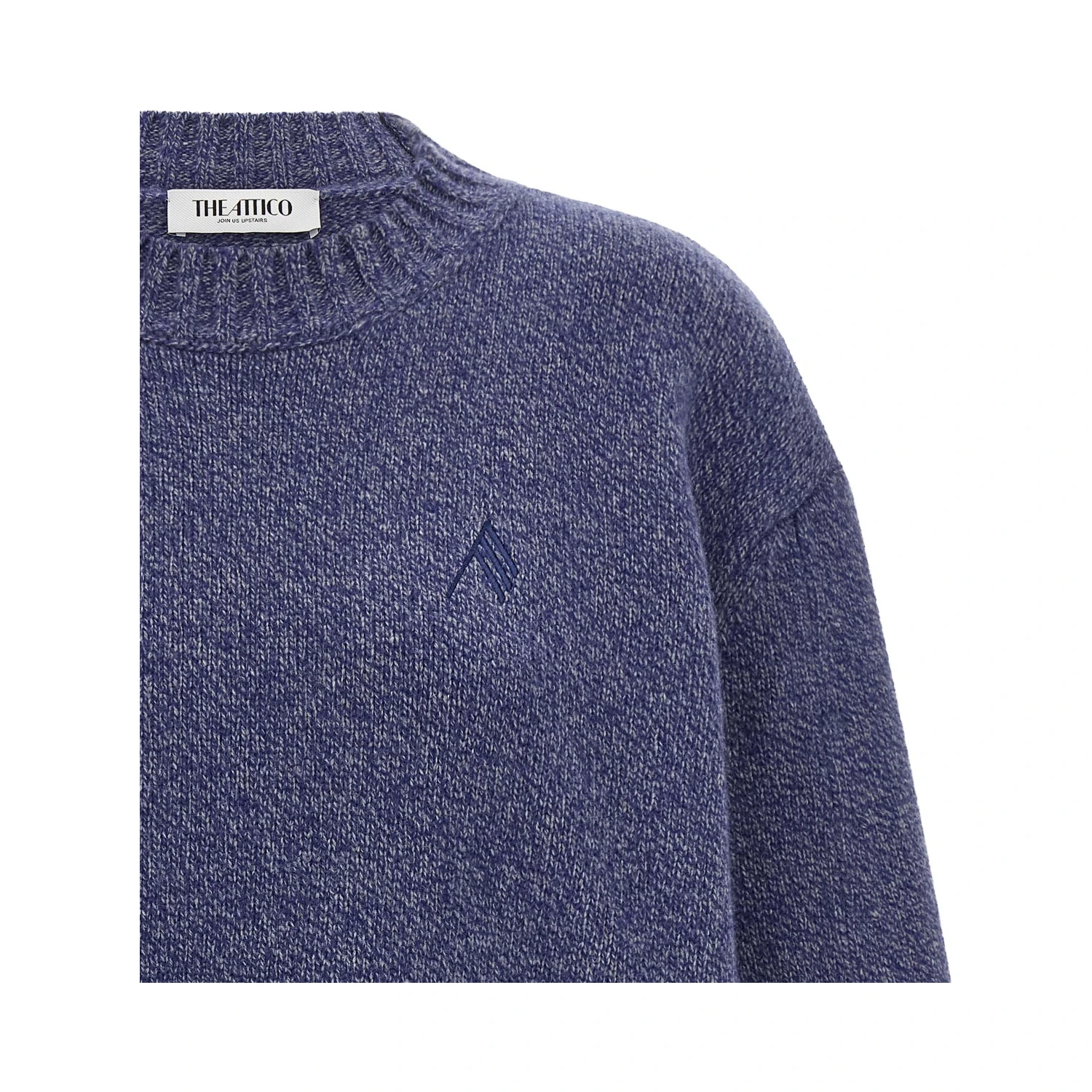 Blue Virgin Wool Cardigan