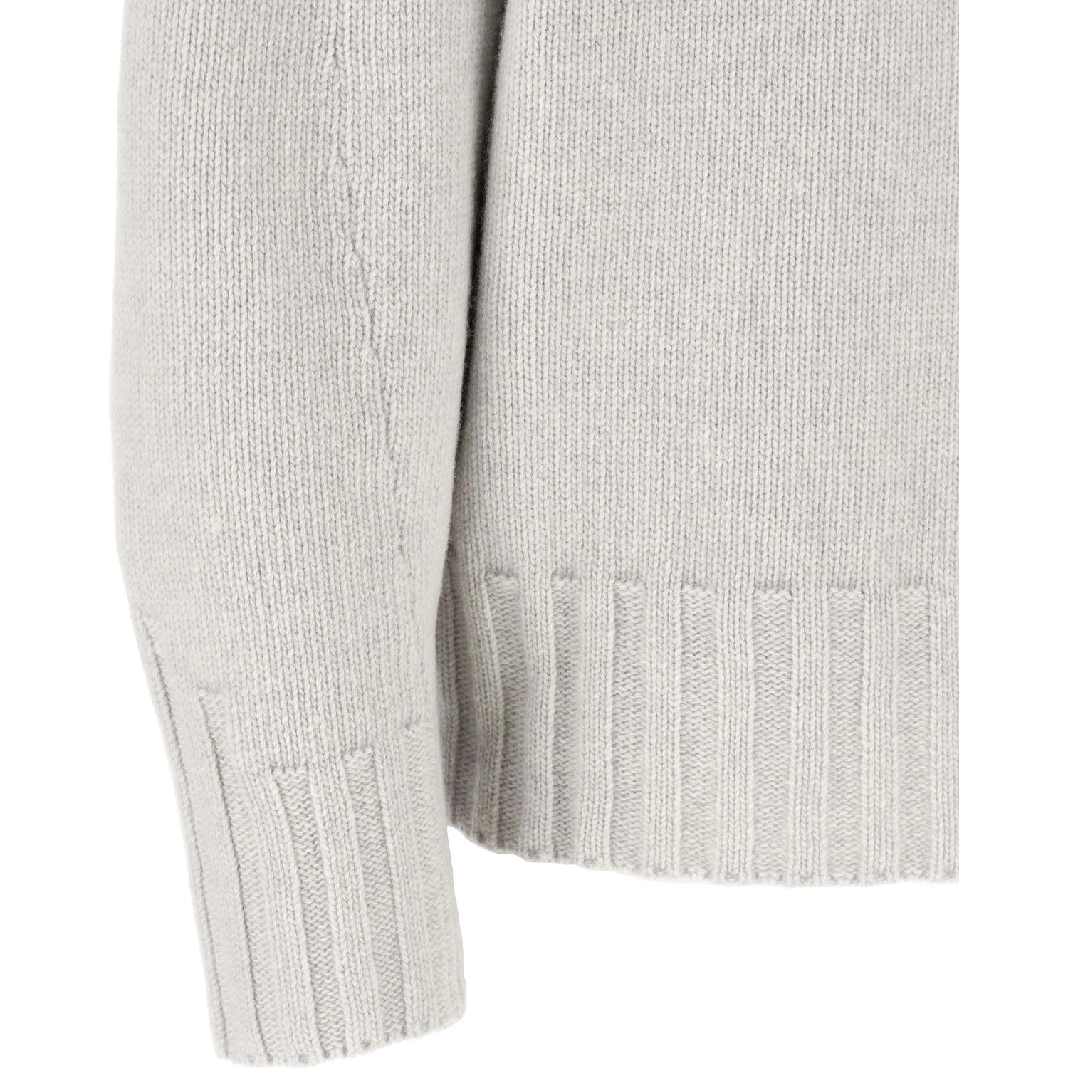 Gray Virgin Wool Cardigan