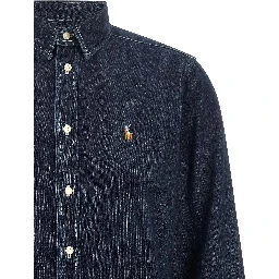 Blue Cotton Blouse