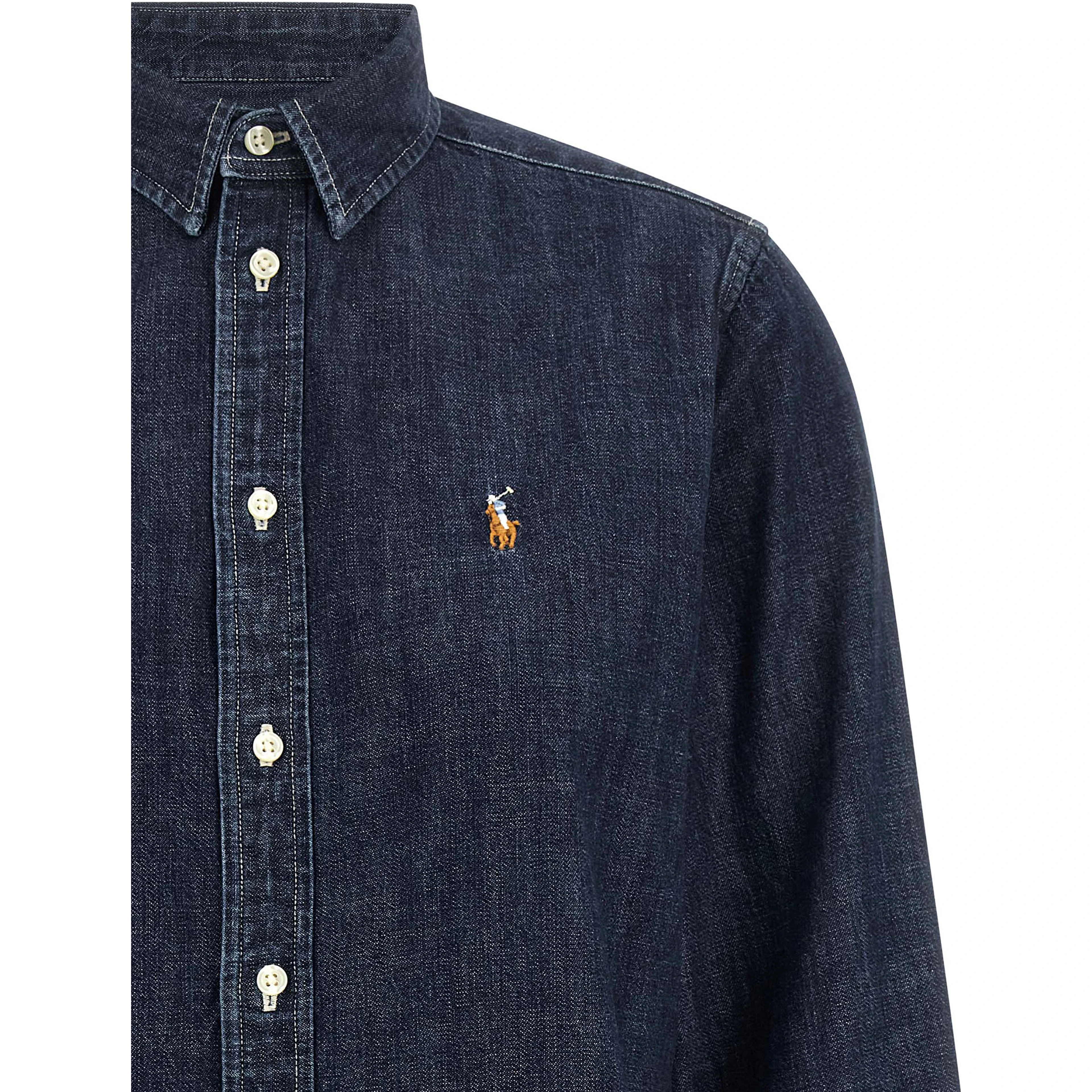 Blue Cotton Blouse