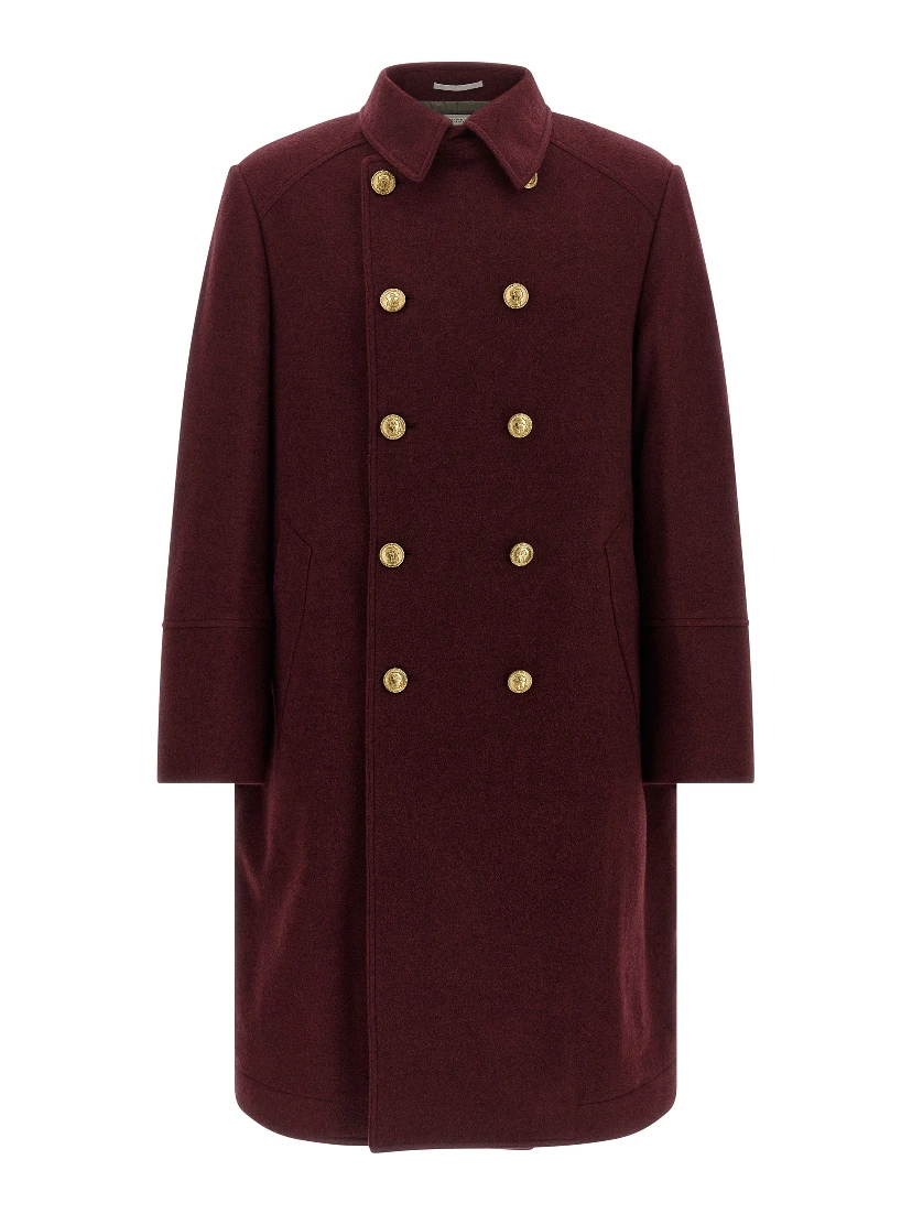 Bordeaux Cashmere Coat