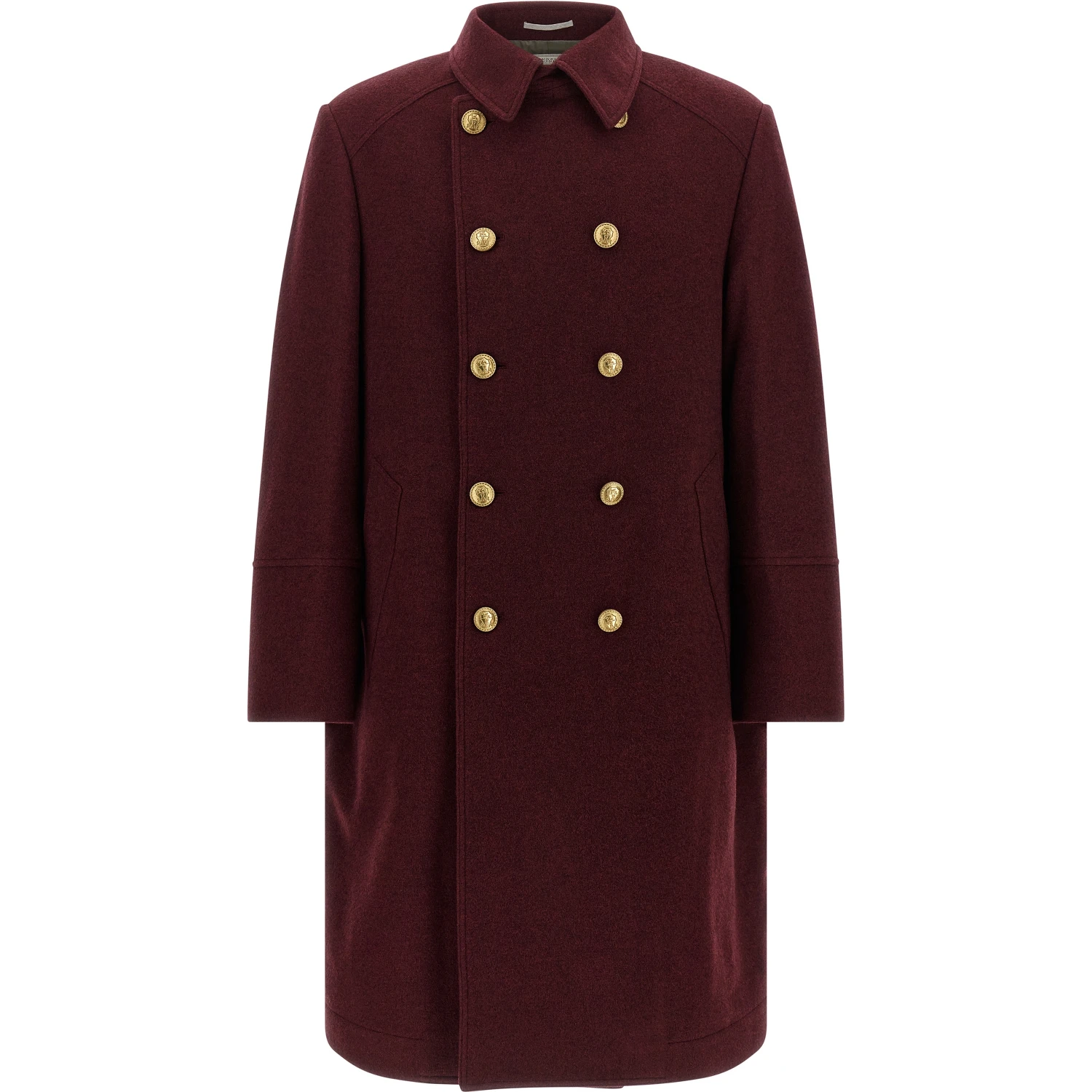 Bordeaux Cashmere Coat