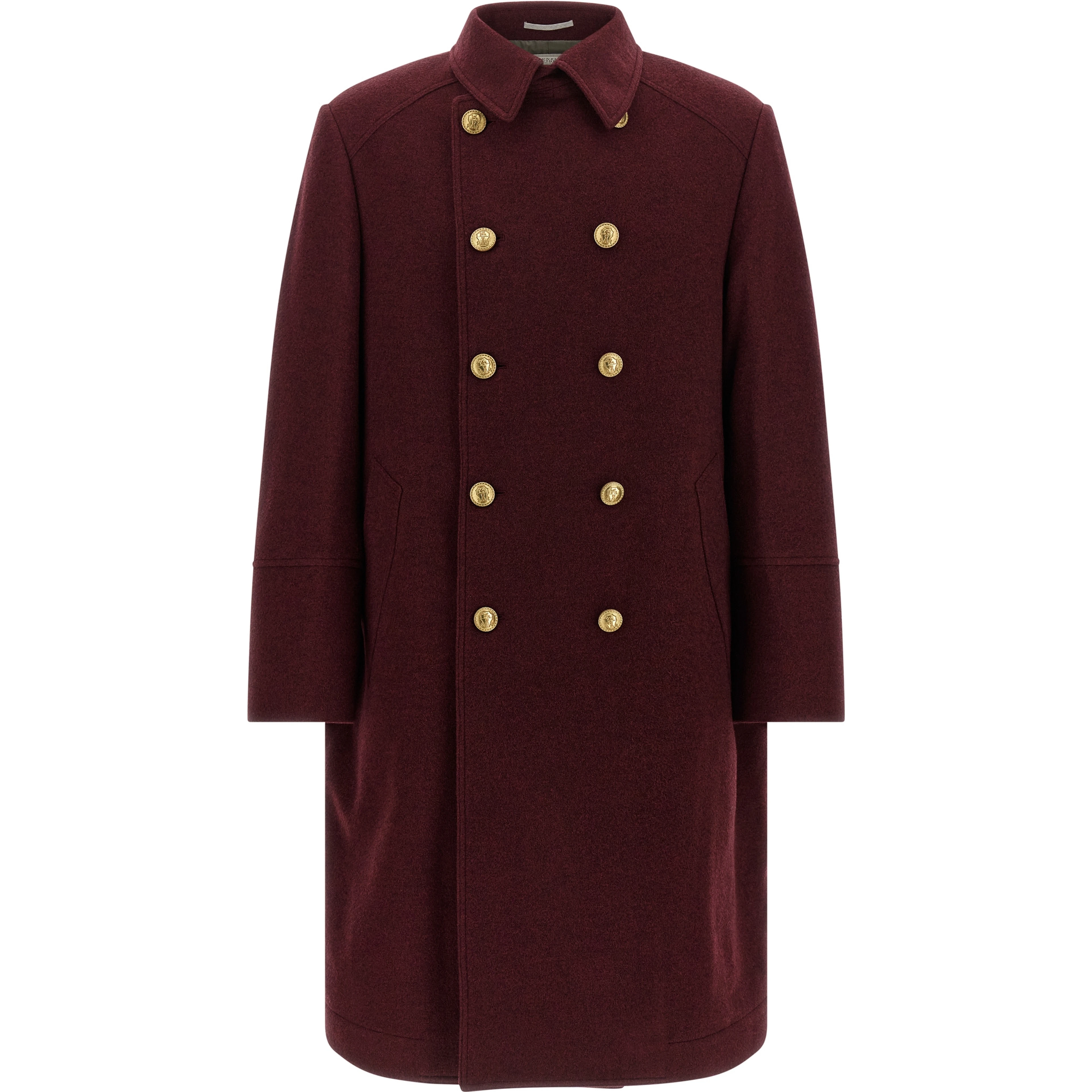 Bordeaux Cashmere Coat
