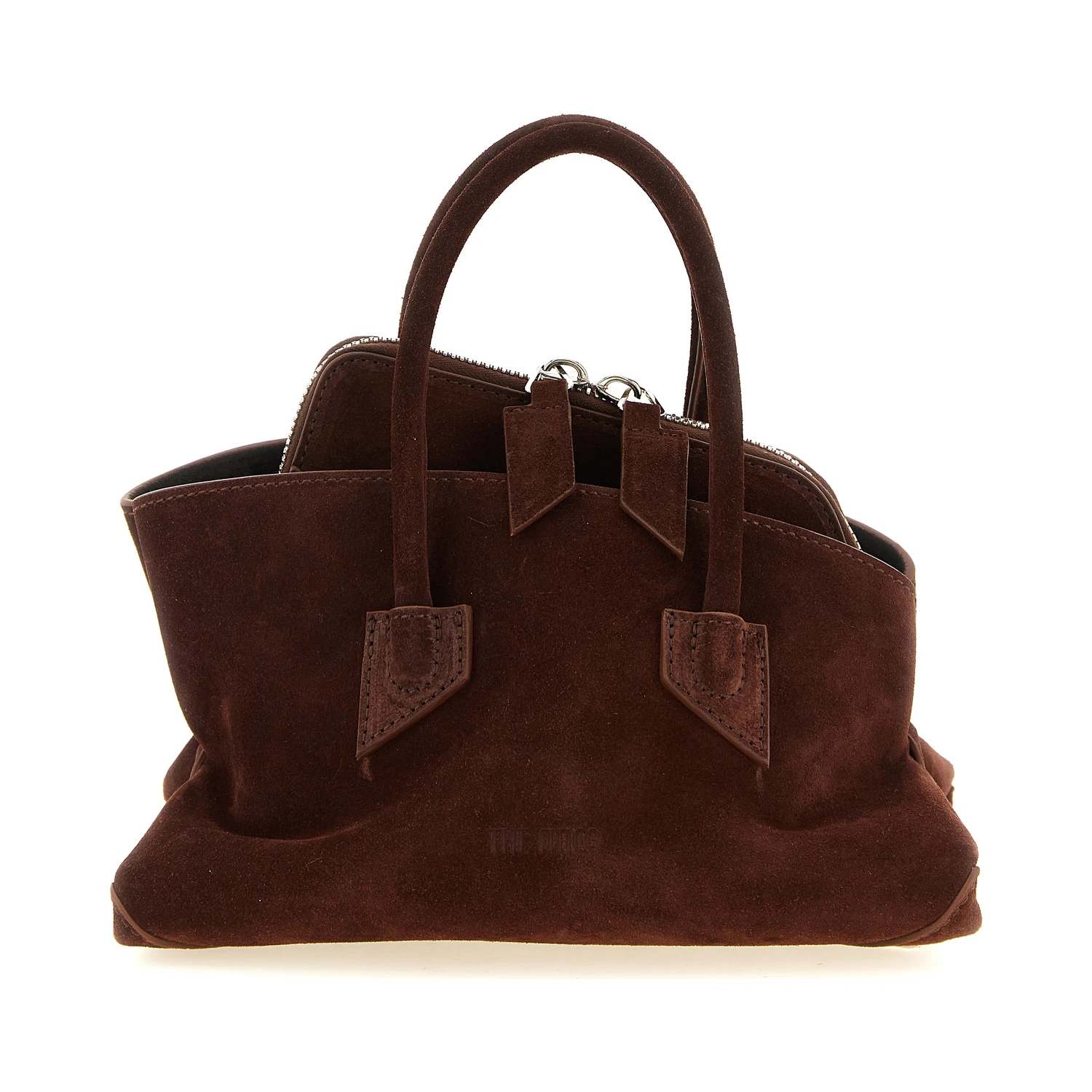 Brown Bovine Leather Handbag