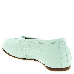 Bicolor Lamb Leather Ballet Flats