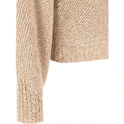 Beige Cashmere Cardigan