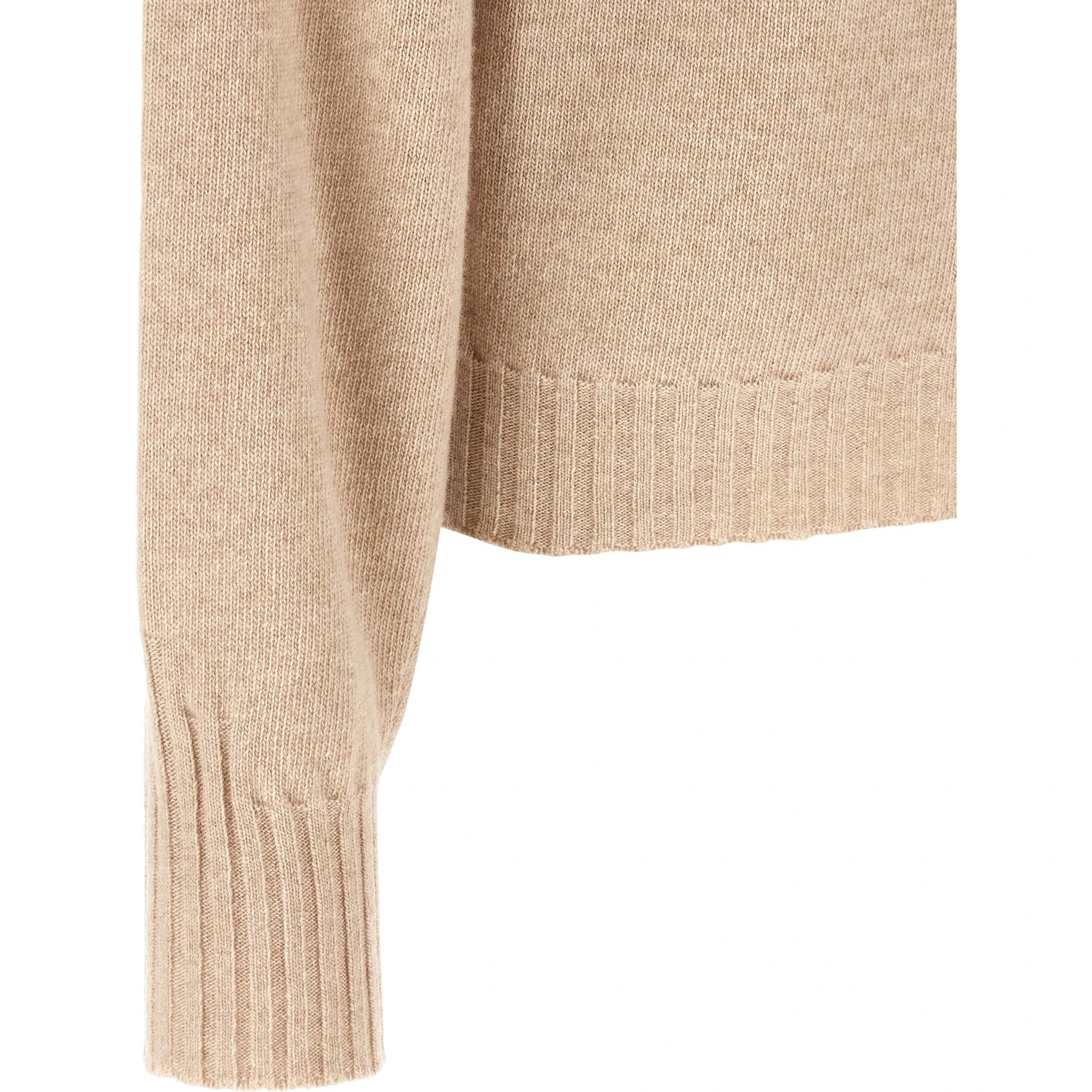 Beige Cashmere Cardigan
