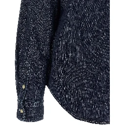 Blue Cotton Blouse