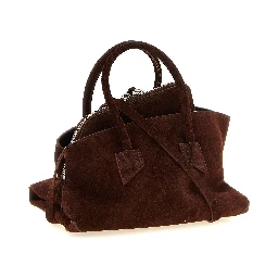 Brown Bovine Leather Handbag