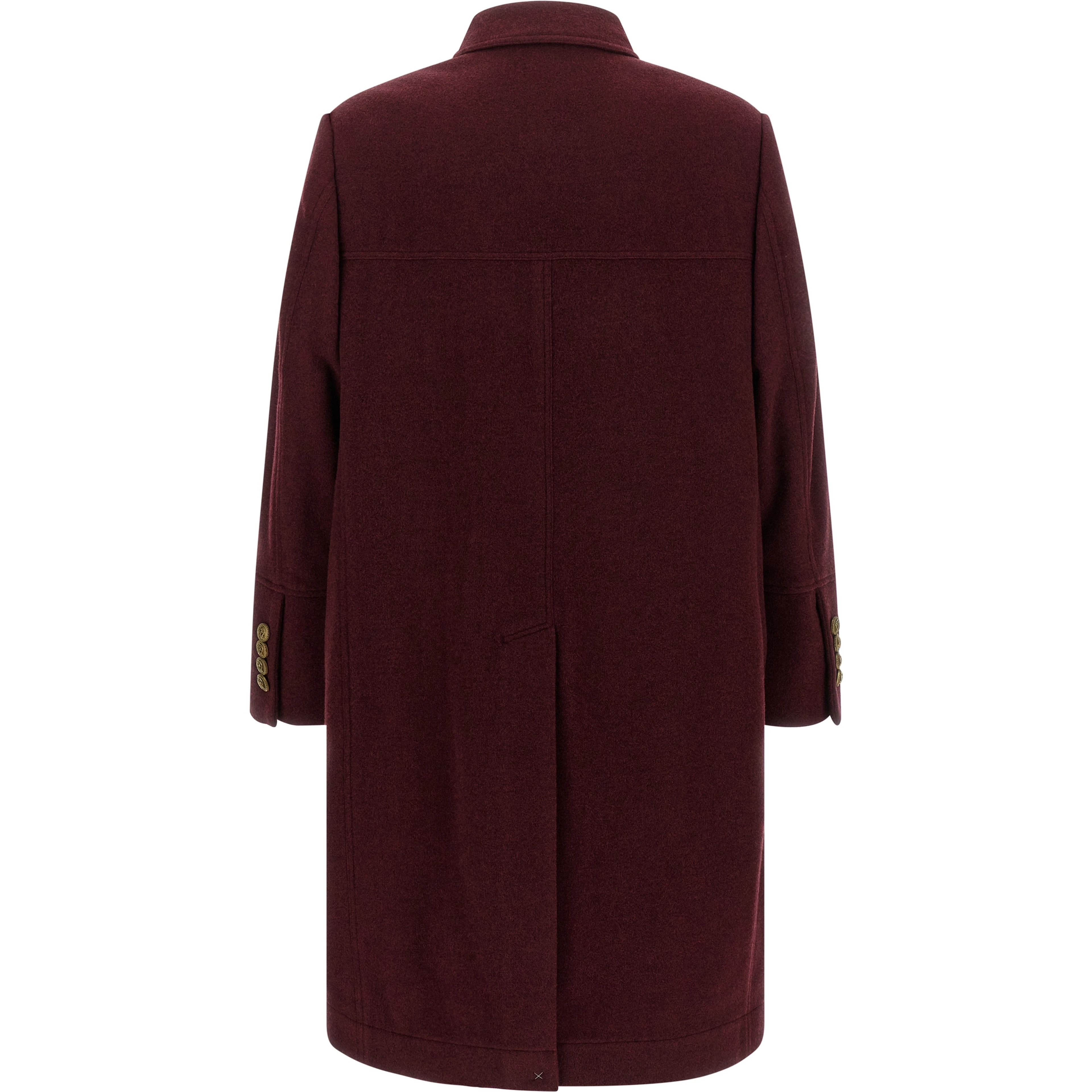 Bordeaux Cashmere Coat