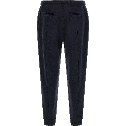 Blue Cotton Joggers (Workout Pants)