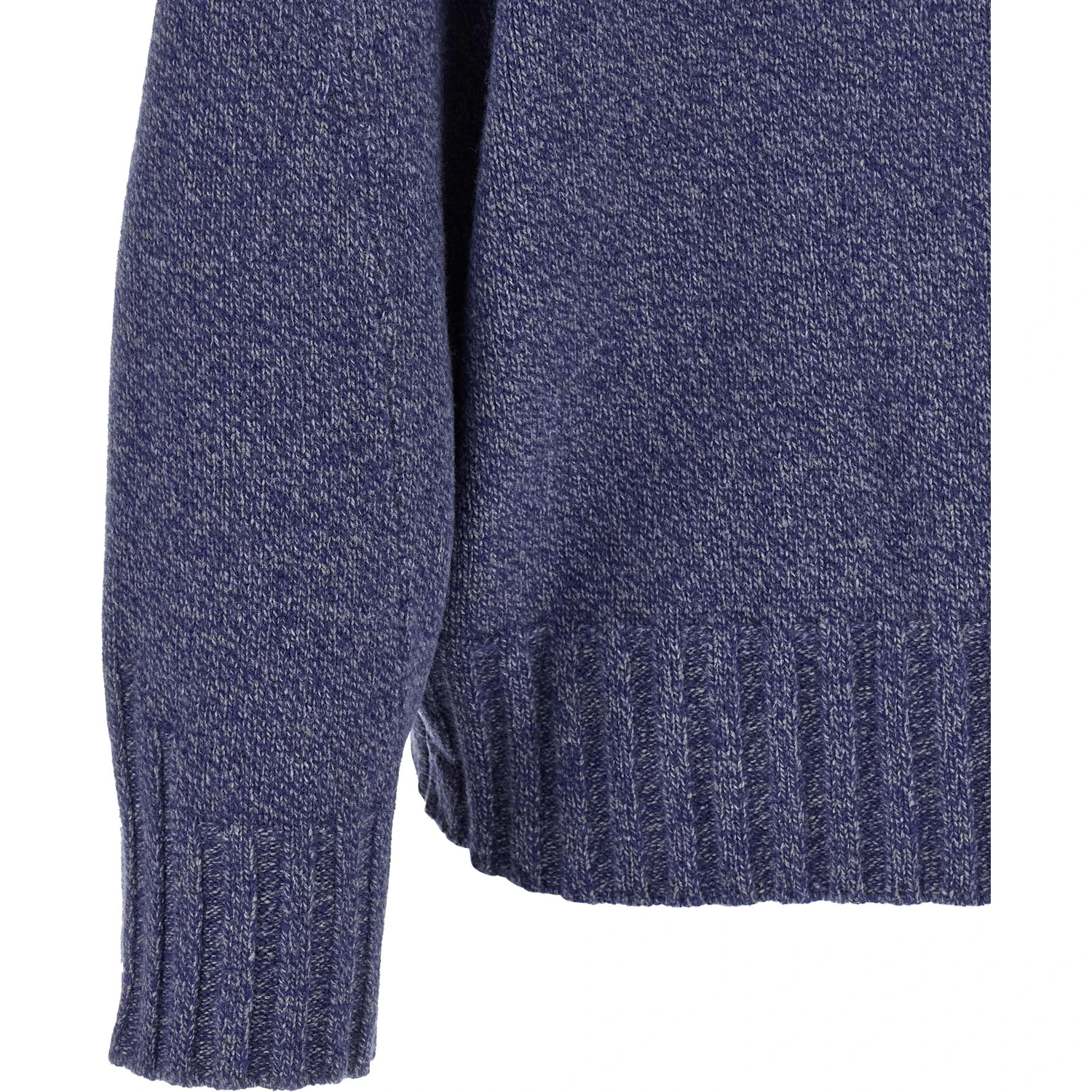 Blue Virgin Wool Cardigan