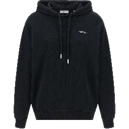 Black Cotton Sweatshirt