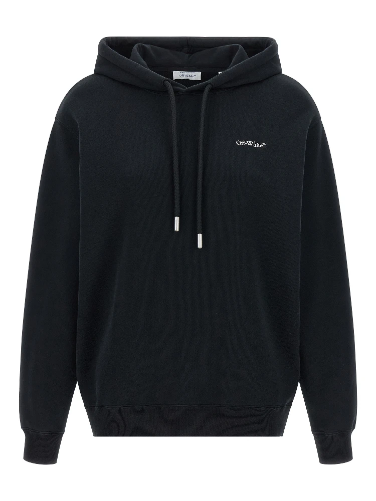 Black Cotton Sweatshirt