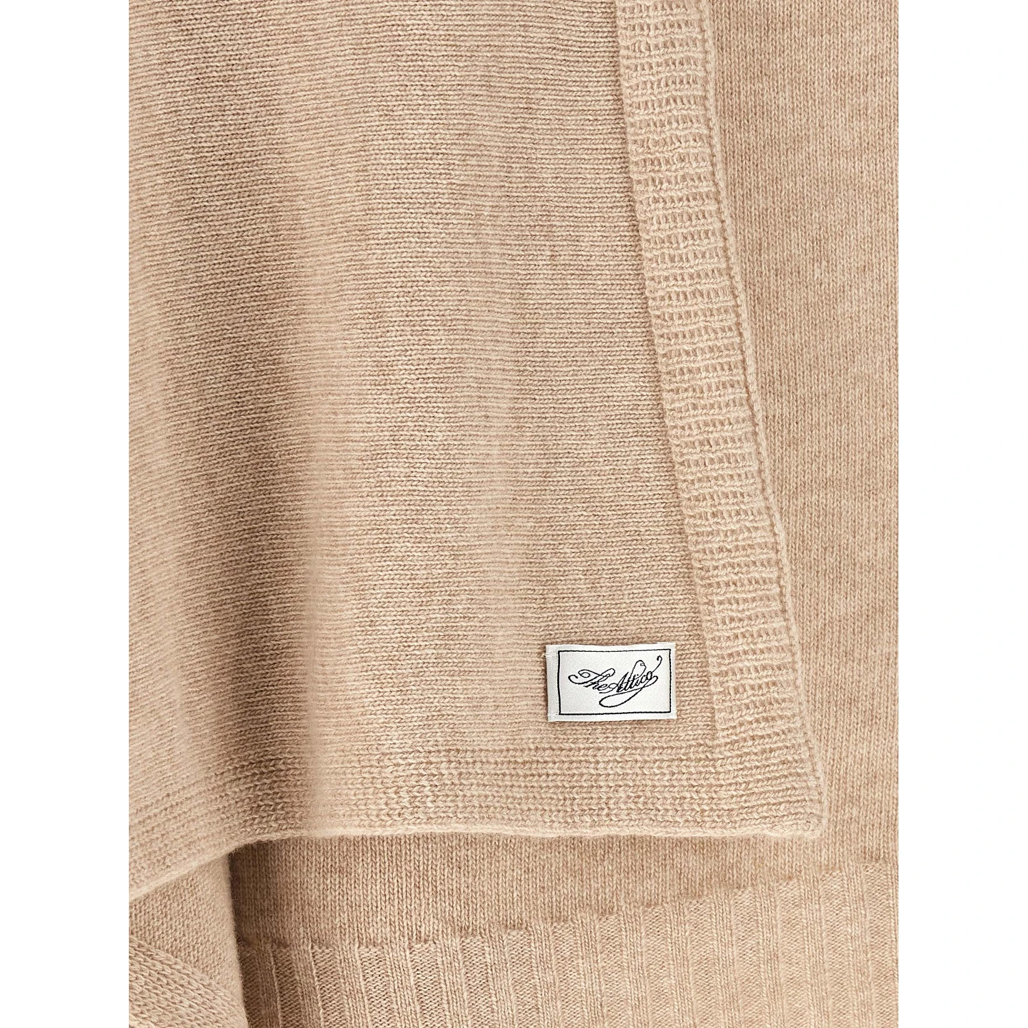 Beige Cashmere Cardigan