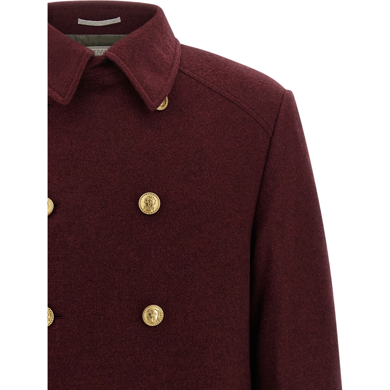 Bordeaux Cashmere Coat