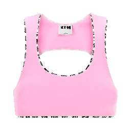 Multicolor Polyamide Sport Bra