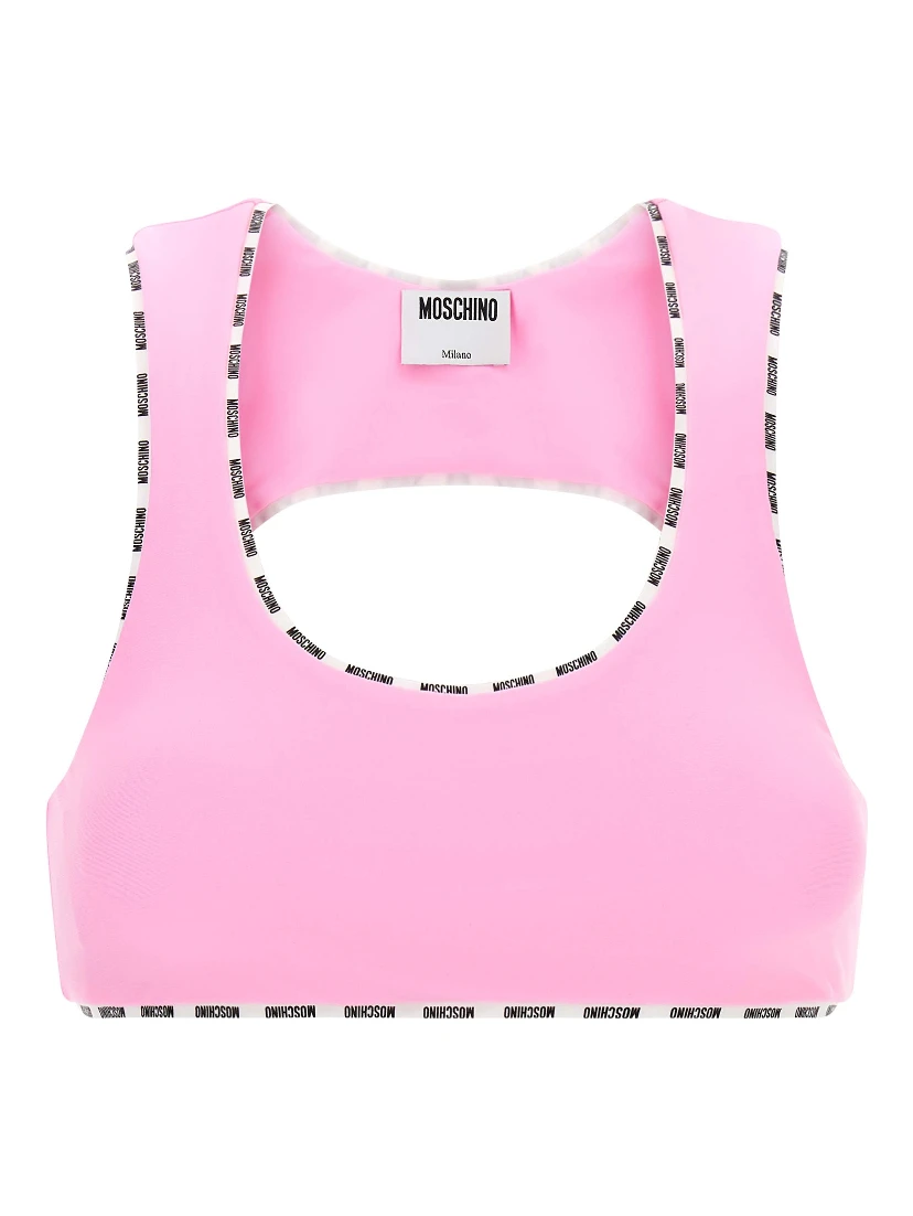 Multicolor Polyamide Sport Bra