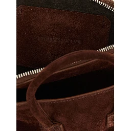 Brown Bovine Leather Handbag