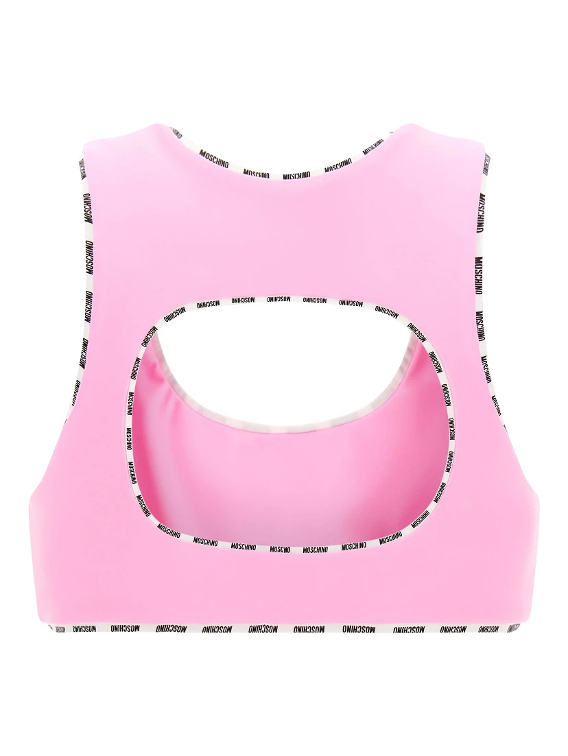 Multicolor Polyamide Sport Bra