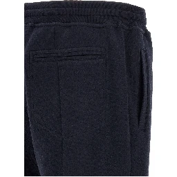 Blue Cotton Joggers (Workout Pants)
