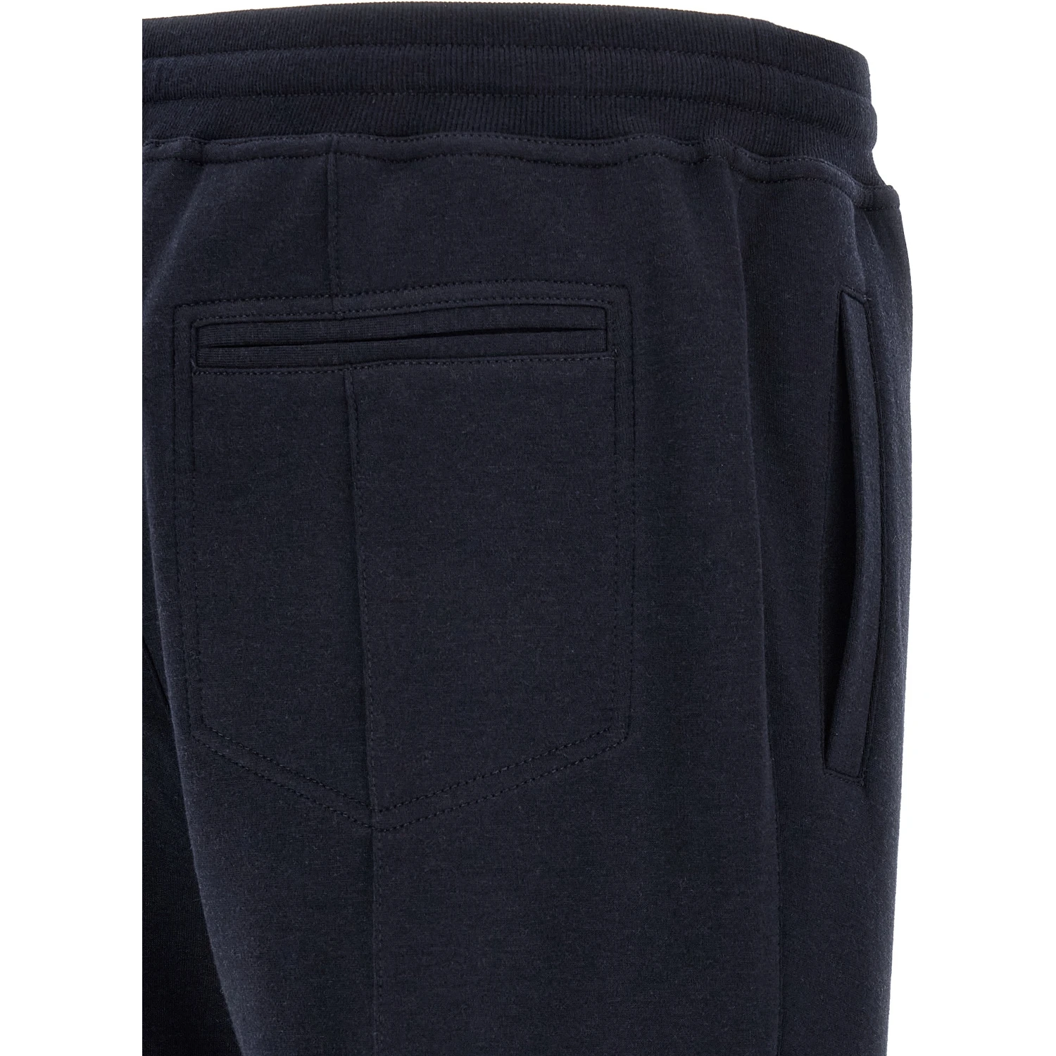 Blue Cotton Joggers (Workout Pants)