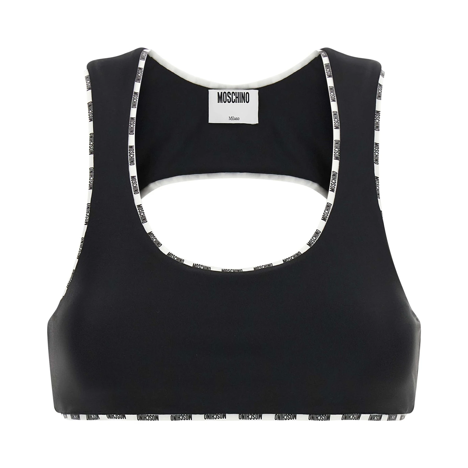Bicolor Polyamide Sport Bra