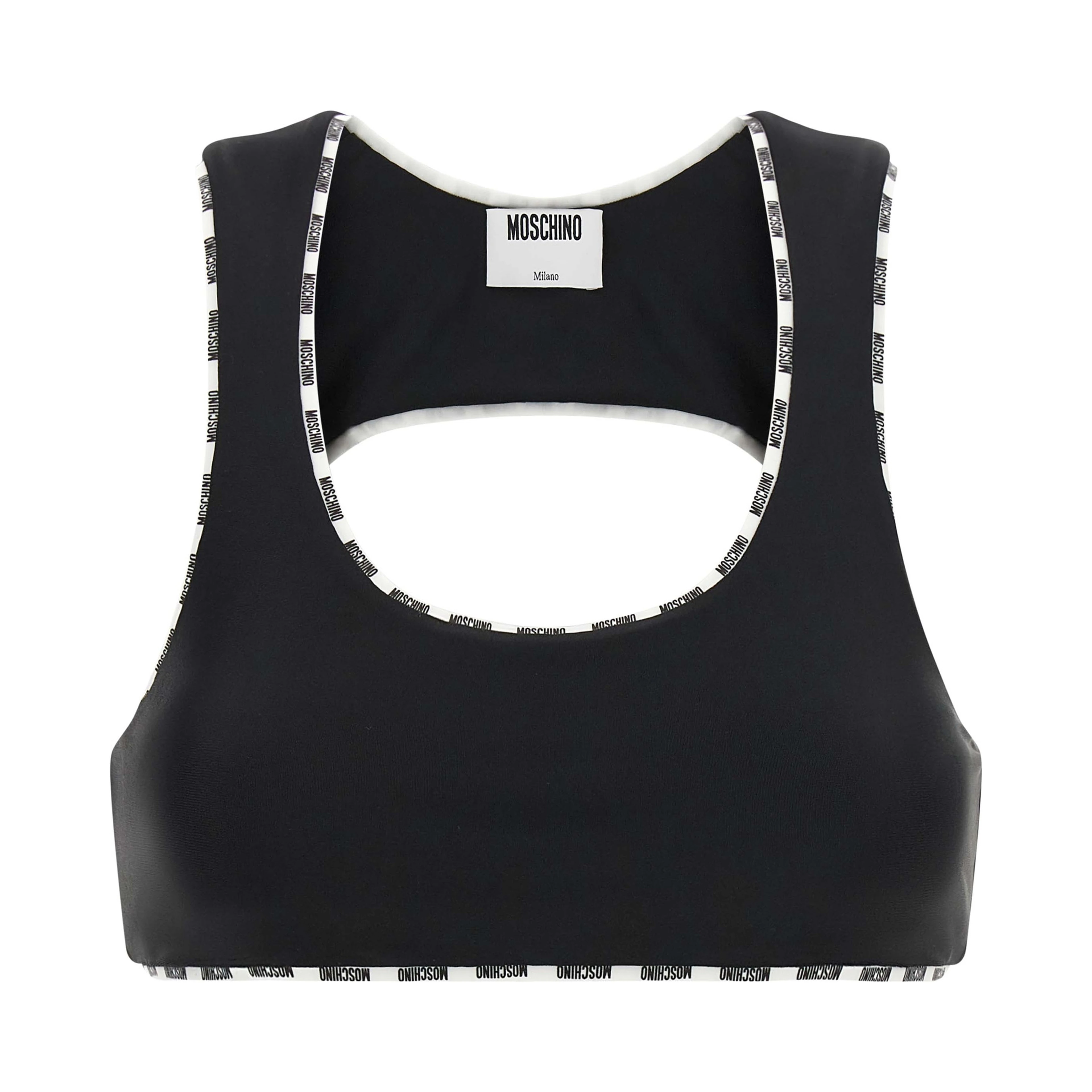 Bicolor Polyamide Sport Bra